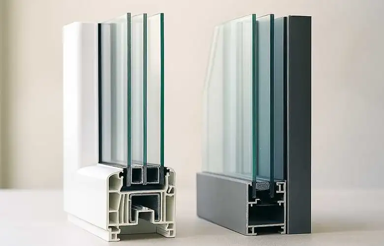 پنجره دوجداره آلومینیوم بهتر است یا UPVC