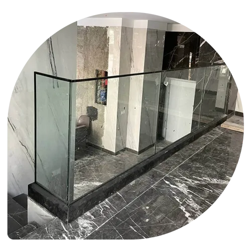 نرده شیشه ای کامپوننت
